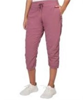 Kirkland Signature Ladies  Active Capri, Rose, XL