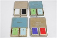 Tiffany & Co. Vintage Cased Playing Cards, 8 Sets