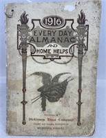1916 almanac compliments of DICKINSON