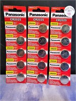 Panasonic lithium batteries CR2025