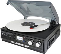 Boytone 6-in 1 Turntable and Cassette Player