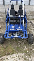 Warrior, twin seater go kart with Robin engine