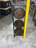 carved 3 tier folding stand cooling rack *LOOK*
