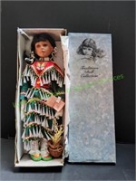 24" Traditions Indian Porcelain Doll