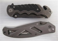 (2) folding pocket knives including Gerber and