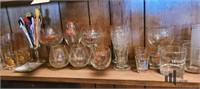 Collection of Bar Ware from Travels