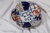 An Antique Japanese Imari Floral Shape Bowl