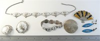 Siam and other Sterling Silver Set