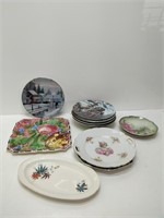 large collection of collector plates - some old