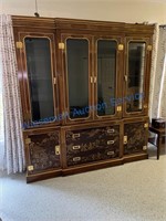 ORIENTAL LIGHTED DISPLAY CABINET