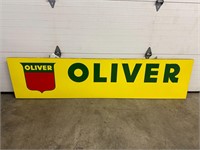 Oliver Metal Sign