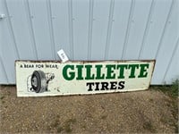 Gillette Tires Sign