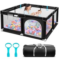 Suposeu Playpen 5050  Indoor/Outdoor  Black