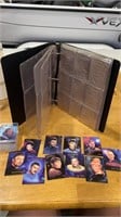 Binder for trading cards and Star Trek trading