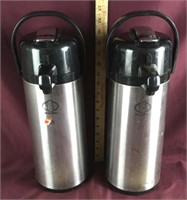 2 "Service Ideas Inc"Coffee Commercial Thermos