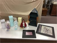 Decorative items and Avon collectibles