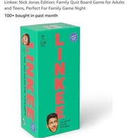 MSRP $14 Linkee Game Nick Jonas