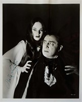 Dracula Bela Lugosi signed portrait photo