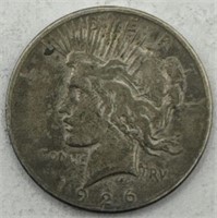 (JJ) 1926 s  Silver Peace Dollar Coin