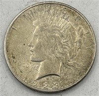 (JJ) 1923 s Silver Peace Dollar Coin