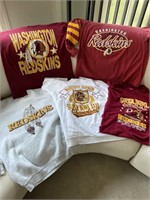 5 Washington Redskins Shirts