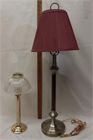 Lamp & Partylite Candle Lamp