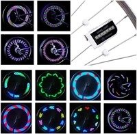 (N) DAWAY LED Bike Wheel Lights - A12 Waterproof C