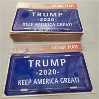 (24) Trump 2020 License Plates