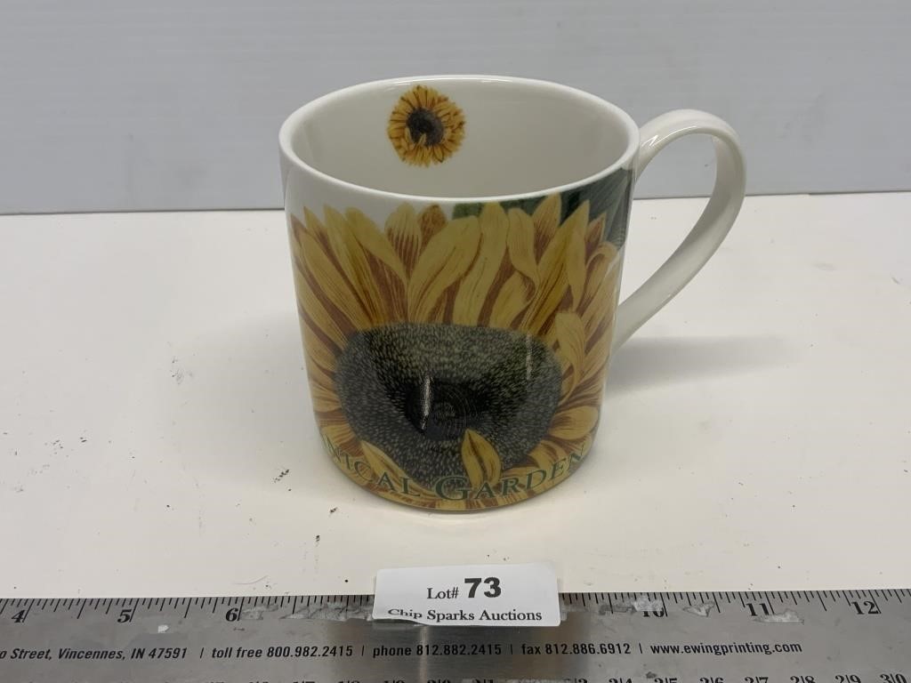 The New York Botanical Garden Sunflower Coffee Mug