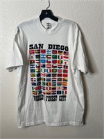 Vintage San Diego World Flag Shirt