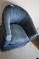 Padded Blue Chair