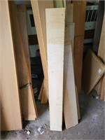 Assortment lot of boards 1in. Thick