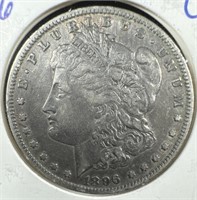 1896-O Silver Morgan Dollar