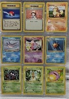 9 Pokemon cards