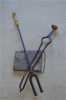 Lot of Formal Fireplace Tools