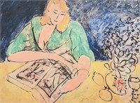 French Lithograph on Paper Signed Henri Matisse HC