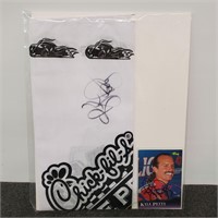 Lot Of 2 Kyle Petty Signed Items