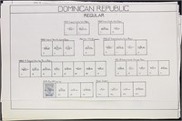 Dominican Republic Stamps Used and Mint hinged on
