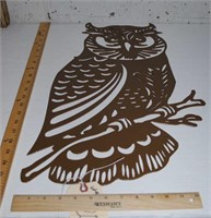 Owl - Powder Coated Metal Cutout