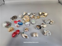 24 Pr. Surprise Bag Mixed Earrings Clips & Pieced