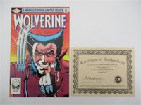Wolverine #1 (1982) Signed Edition #93/500