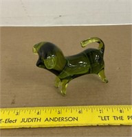 Green Glass Dog