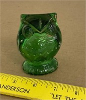 Controlled Bubble Hand Blown Owl