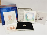 Peace 2000 Coin and Stamp Set in Tin