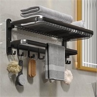 Sywhitta Towel Rack for Bathroom, 19.7 Inches Lava