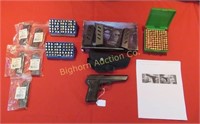 Pistol & Accessories: Czech 7.62 Tokarev Model 52