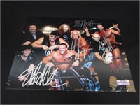 MULTI SIGNED NWO PHOTO WITH COA