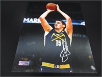 NIKOLA JOKIC SIGNED 8X10 PHOTO WITH COA