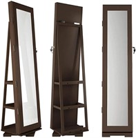 SogesHome Jewelry Cabinet with Full Length Mirror
