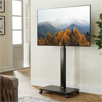 FITUEYES Universal Floor TV Stand Cart with Swivel